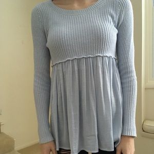 urban outfitters babydoll styled sweater